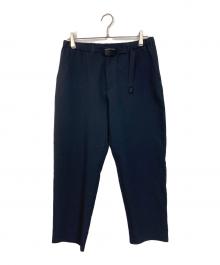GRAMICCI×F/CE.（グラミチ×エフシーイー）の古着「SEAMLESS NARROW TROUSER  シームレスナロートラウザー」｜ネイビー