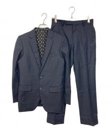 WACKO MARIA（ワコマリア）の古着「3ピーススーツ　パンツスーツ　ジャケット　ベスト　パンツ　日本製　Loro Piana Super 130s」｜ネイビー