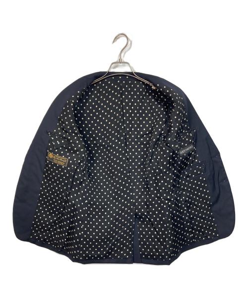 WACKO MARIA（ワコマリア）WACKO MARIA (ワコマリア) 3ピーススーツ　パンツスーツ　ジャケット　ベスト　パンツ　日本製　Loro Piana Super 130s ネイビー サイズ:S（サイズ調整あり、実寸参照）の古着・服飾アイテム