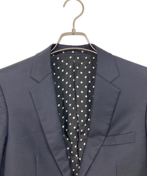 WACKO MARIA（ワコマリア）WACKO MARIA (ワコマリア) 3ピーススーツ　パンツスーツ　ジャケット　ベスト　パンツ　日本製　Loro Piana Super 130s ネイビー サイズ:S（サイズ調整あり、実寸参照）の古着・服飾アイテム