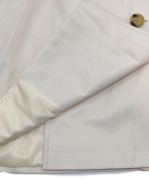 LAUREN RALPH LAUREN（ローレン ラルフ ローレン）LAUREN RALPH LAUREN (ローレン ラルフ ローレン) トレンチコート アイボリー サイズ:Mの古着・服飾アイテム