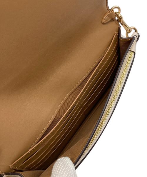COACH（コーチ）COACH (コーチ) 長財布　ショルダー財布 アイボリー サイズ:実寸参照の古着・服飾アイテム
