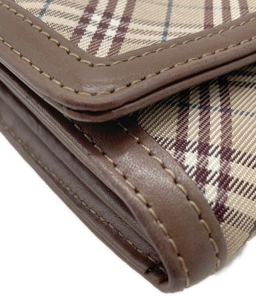 BURBERRY BLUE LABEL（バーバリー ブルー レーベル）BURBERRY BLUE LABEL (バーバリー ブルー レーベル) 長財布 ベージュの古着・服飾アイテム