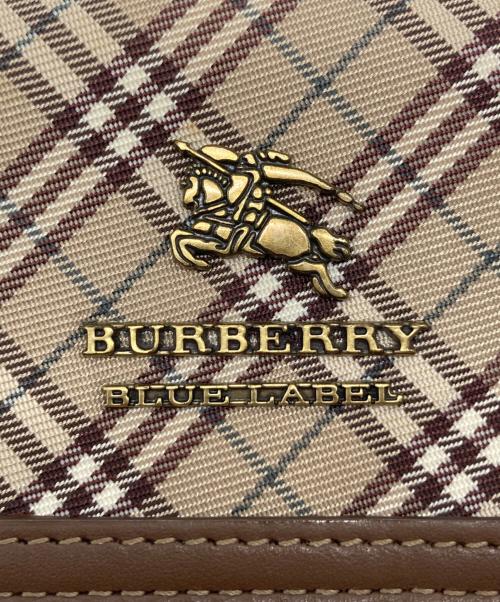 BURBERRY BLUE LABEL（バーバリー ブルー レーベル）BURBERRY BLUE LABEL (バーバリー ブルー レーベル) 長財布 ベージュの古着・服飾アイテム