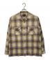 PENDLETON（ペンドルトン）の古着「ネルシャツ　長袖シャツ　チェックシャツ」｜ベージュ