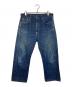 LEVIS（リーバイス）の古着「【古着】702XXデニムパンツ　ボタン裏J22 赤耳 BIGE 日本製」｜インディゴ