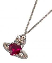 Vivienne Westwood（ヴィヴィアンウエストウッド）の古着「ARIELLA PENDANT ペンダントネックレス　アリエラペンダント　オーブモチーフ　クリスタルハート」