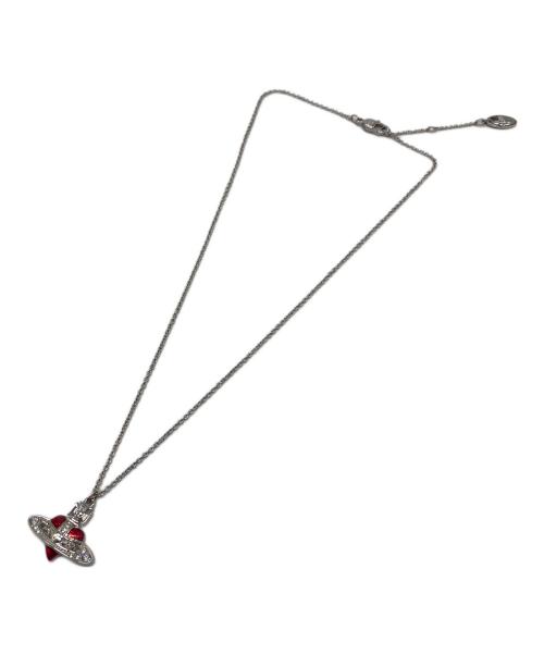 Vivienne Westwood（ヴィヴィアンウエストウッド）Vivienne Westwood (ヴィヴィアンウエストウッド) NEW DIAMANTE HEART PENDANT ニューディアマンテハートペンダント　ハートモチーフ サイズ:実寸参照の古着・服飾アイテム