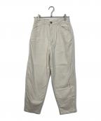 THE SHINZONEザ シンゾーン）の古着「CURVY PANTS カーヴィーパンツ  日本製」｜アイボリー