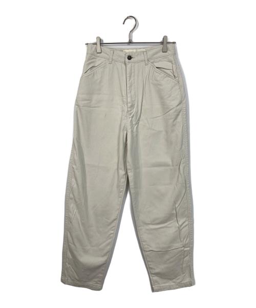 THE SHINZONE（ザ シンゾーン）THE SHINZONE (ザ シンゾーン) CURVY PANTS カーヴィーパンツ  日本製 アイボリー サイズ:34	の古着・服飾アイテム