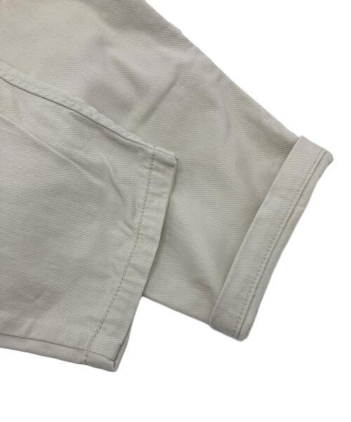 THE SHINZONE（ザ シンゾーン）THE SHINZONE (ザ シンゾーン) CURVY PANTS カーヴィーパンツ  日本製 アイボリー サイズ:34	の古着・服飾アイテム