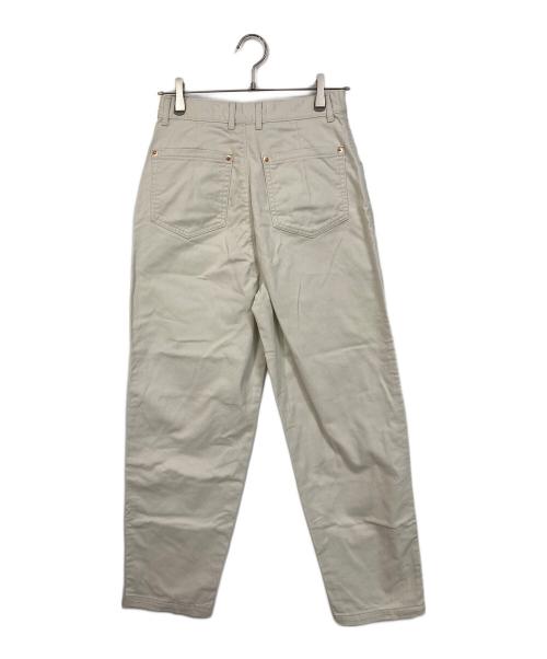 THE SHINZONE（ザ シンゾーン）THE SHINZONE (ザ シンゾーン) CURVY PANTS カーヴィーパンツ  日本製 アイボリー サイズ:34	の古着・服飾アイテム