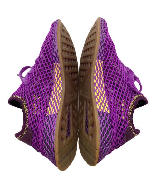 adidas（アディダス）adidas (アディダス) DRAGONBALL (ドラゴンボール) DEERUPT RUNNER ローカットスニーカー　ドラゴンボール　 パープル サイズ:US 5.5の古着・服飾アイテム