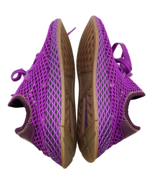 adidas（アディダス）adidas (アディダス) DRAGONBALL (ドラゴンボール) DEERUPT RUNNER ローカットスニーカー　ドラゴンボール　 パープル サイズ:US 5.5の古着・服飾アイテム