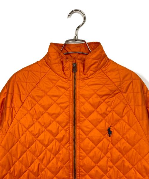 POLO RALPH LAUREN（ポロ・ラルフローレン）POLO RALPH LAUREN (ポロ・ラルフローレン) キルティングジャケット オレンジ サイズ:XLの古着・服飾アイテム