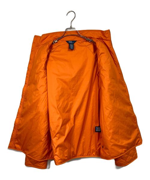 POLO RALPH LAUREN（ポロ・ラルフローレン）POLO RALPH LAUREN (ポロ・ラルフローレン) キルティングジャケット オレンジ サイズ:XLの古着・服飾アイテム