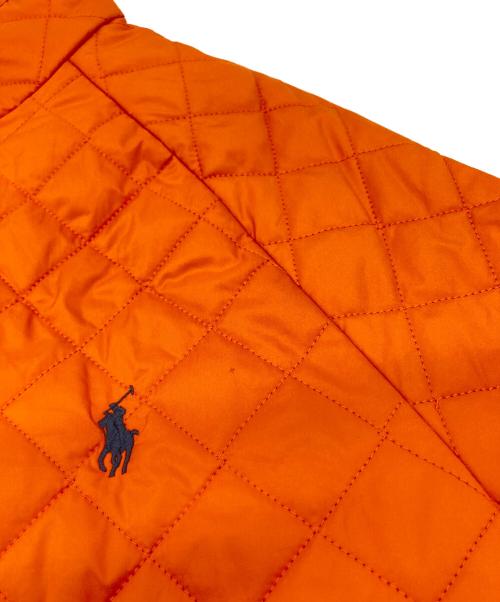 POLO RALPH LAUREN（ポロ・ラルフローレン）POLO RALPH LAUREN (ポロ・ラルフローレン) キルティングジャケット オレンジ サイズ:XLの古着・服飾アイテム