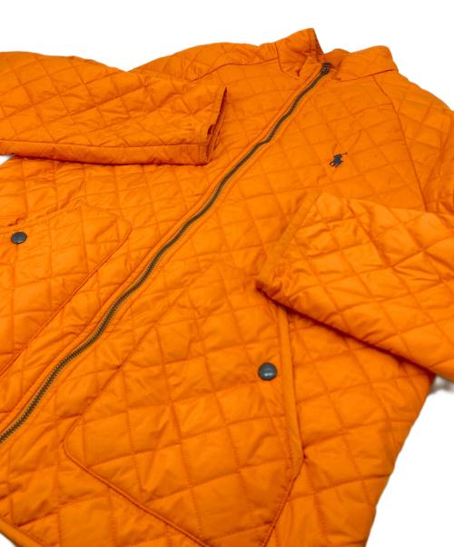 POLO RALPH LAUREN（ポロ・ラルフローレン）POLO RALPH LAUREN (ポロ・ラルフローレン) キルティングジャケット オレンジ サイズ:XLの古着・服飾アイテム