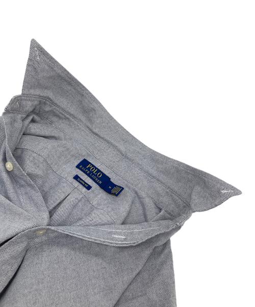 POLO RALPH LAUREN（ポロ・ラルフローレン）POLO RALPH LAUREN (ポロ・ラルフローレン) 長袖シャツ　コットンシャツ グレー サイズ:US2（S）の古着・服飾アイテム