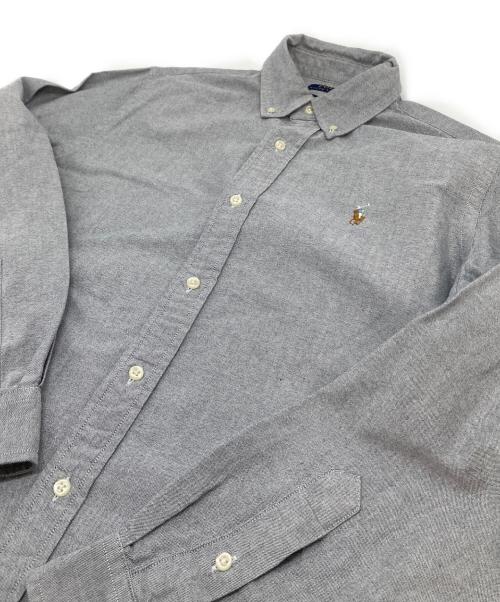 POLO RALPH LAUREN（ポロ・ラルフローレン）POLO RALPH LAUREN (ポロ・ラルフローレン) 長袖シャツ　コットンシャツ グレー サイズ:US2（S）の古着・服飾アイテム