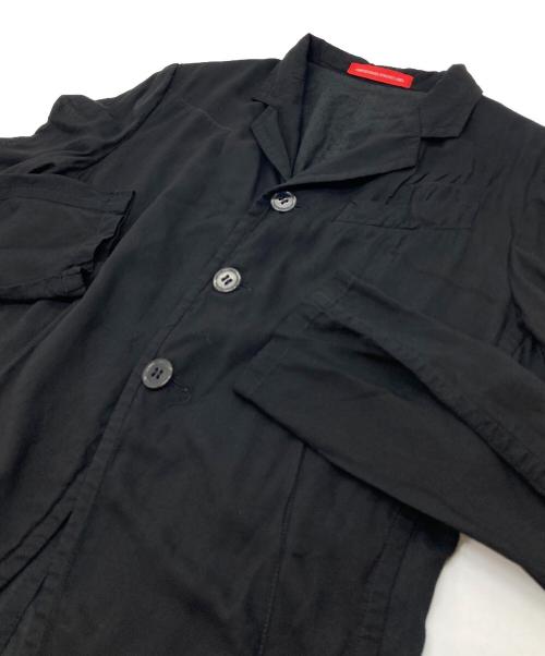 Y's（ワイズ）Y's (ワイズ) テーラードジャケット　COMPOSITION:SEE ATTACHED LABEL　日本製 ブラック サイズ:2の古着・服飾アイテム
