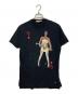 Vivienne Westwood（ヴィヴィアンウエストウッド）の古着「クイーンダイヤモンドプリントTシャツ」｜ブラック
