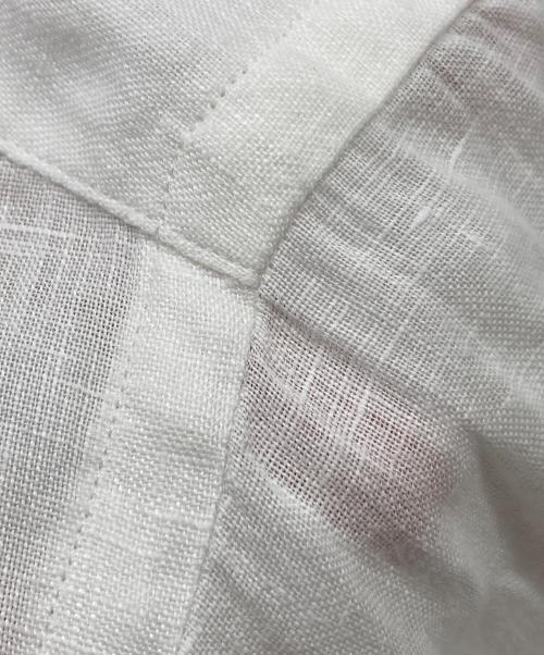 POLO RALPH LAUREN（ポロ・ラルフローレン）POLO RALPH LAUREN (ポロ・ラルフローレン) リネンシャツ ホワイト サイズ:XSの古着・服飾アイテム