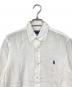 POLO RALPH LAUREN (ポロ・ラルフローレン) リネンシャツ ホワイト サイズ:XS：5000円