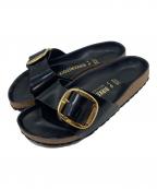 BIRKENSTOCKビルケンシュトック）の古着「Madrid Big Buckle / マドリッド ビッグバックル」｜ブラック