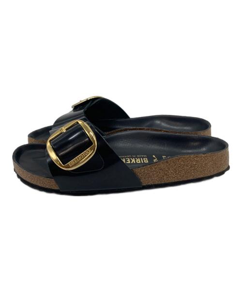 BIRKENSTOCK（ビルケンシュトック）BIRKENSTOCK (ビルケンシュトック) Madrid Big Buckle / マドリッド ビッグバックル ブラック サイズ:L7  ３８（24.5㎝）の古着・服飾アイテム