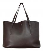 J&M DAVIDSONジェイ＆エム デヴィッドソン）の古着「DART E/W TOTE レザートート」｜ブラウン