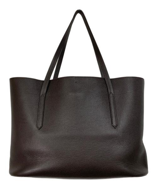 J&M DAVIDSON（ジェイ＆エム デヴィッドソン）J&M DAVIDSON (ジェイ＆エム デヴィッドソン) DART E/W TOTE レザートート ブラウン サイズ:表記無しの古着・服飾アイテム
