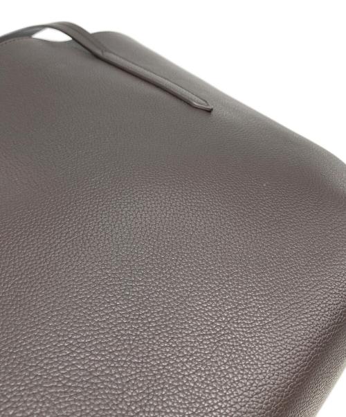J&M DAVIDSON（ジェイ＆エム デヴィッドソン）J&M DAVIDSON (ジェイ＆エム デヴィッドソン) DART E/W TOTE レザートート ブラウン サイズ:表記無しの古着・服飾アイテム