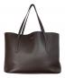 J&M DAVIDSON（ジェイ＆エム デヴィッドソン）の古着「DART E/W TOTE レザートート」｜ブラウン