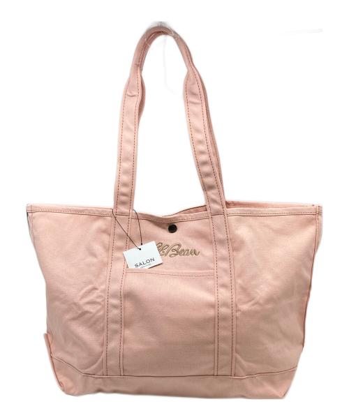 SALON adam et rope'（サロンアダムエロペ）SALON adam et rope' (サロンアダムエロペ) L.L.Bean (エルエルビーン) グローサリー・トート ピンク サイズ:F 未使用品の古着・服飾アイテム