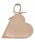 JIL SANDER (ジルサンダー) HEART POUCH ハートポーチ　コインケース ベージュ（ROSE） サイズ:実寸参照：18000円