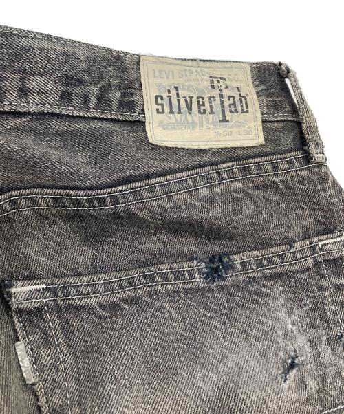 LEVI'S（リーバイス）LEVI'S (リーバイス) SilverTab BAGGY ダメージデニムパンツ　5ポケット グレー サイズ:W30 L30の古着・服飾アイテム