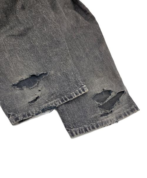 LEVI'S（リーバイス）LEVI'S (リーバイス) SilverTab BAGGY ダメージデニムパンツ　5ポケット グレー サイズ:W30 L30の古着・服飾アイテム