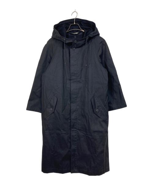 WIND COAT（ウィンドコート）WIND COAT (ウィンドコート) ライナー付フーデッドコート ブラック サイズ:Sの古着・服飾アイテム