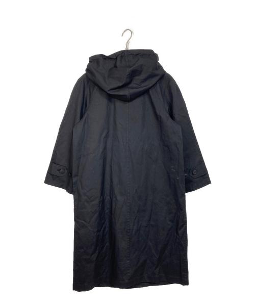 WIND COAT（ウィンドコート）WIND COAT (ウィンドコート) ライナー付フーデッドコート ブラック サイズ:Sの古着・服飾アイテム