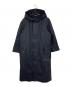 WIND COAT（ウィンドコート）の古着「ライナー付フーデッドコート」｜ブラック
