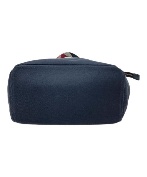 BLUE LABEL CRESTBRIDGE（ブルーレーベルクレストブリッジ）BLUE LABEL CRESTBRIDGE (ブルーレーベルクレストブリッジ) ノヴァチェックハンドルバッグ ブラック サイズ:実寸参照の古着・服飾アイテム