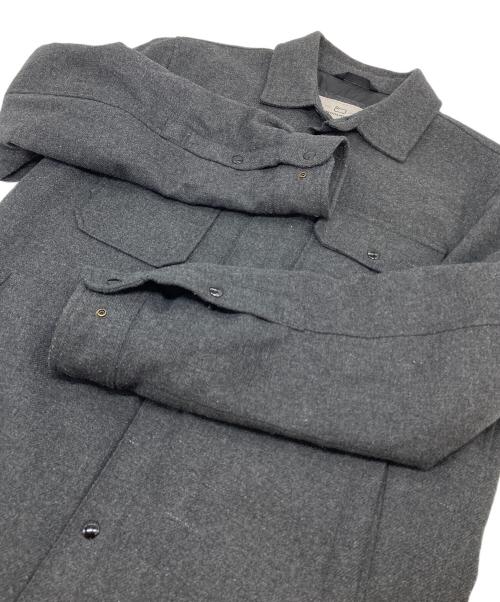 WOOLRICH（ウールリッチ）WOOLRICH (ウールリッチ) ALASKAN WL OVERSHIRT グレー サイズ:Mの古着・服飾アイテム