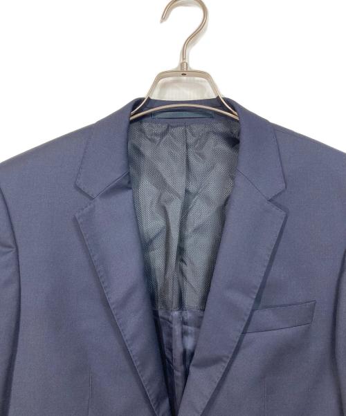 BOSS HUGO BOSS（ボス ヒューゴボス）BOSS HUGO BOSS (ボス ヒューゴボス) Guabello社生地SUPER120 セットアップスーツ　パンツスーツ　 ネイビー サイズ:UK 48の古着・服飾アイテム