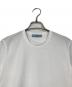PRADA (プラダ) 半袖Tシャツ　コットンTシャツ ホワイト サイズ:M：13000円