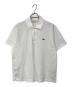 LACOSTE（ラコステ）の古着「ポロシャツ」｜ホワイト