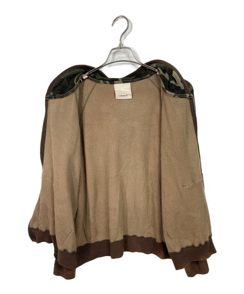 refomed（リフォメッド）refomed (リフォメッド) FRESH MAN ZIP UP HOODIE CAMO カーキ サイズ:2の古着・服飾アイテム