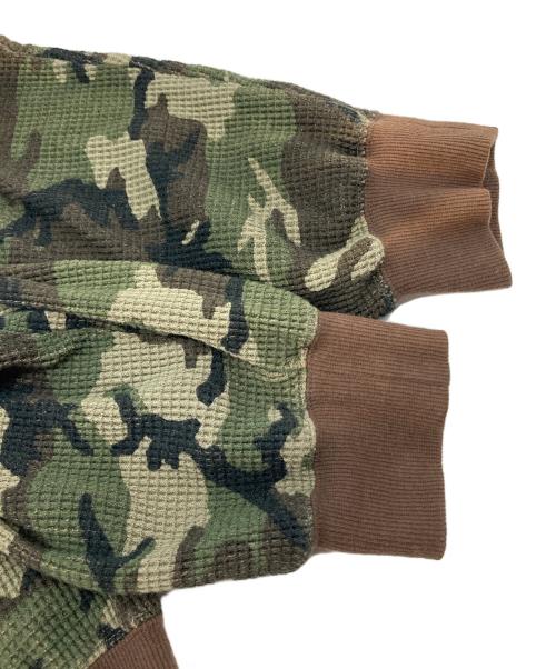 refomed（リフォメッド）refomed (リフォメッド) FRESH MAN ZIP UP HOODIE CAMO カーキ サイズ:2の古着・服飾アイテム