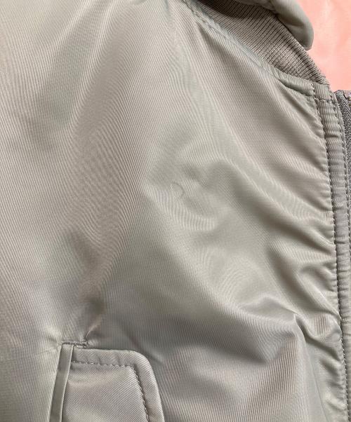 MAISON SPECIAL（メゾンスペシャル）MAISON SPECIAL (メゾンスペシャル) Multiway Short Length MA-1  マルチウェイショートレングスエムエーワン  アウター　 黄緑 サイズ:FREEの古着・服飾アイテム