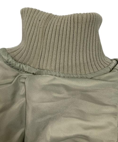 MAISON SPECIAL（メゾンスペシャル）MAISON SPECIAL (メゾンスペシャル) Multiway Short Length MA-1  マルチウェイショートレングスエムエーワン  アウター　 黄緑 サイズ:FREEの古着・服飾アイテム